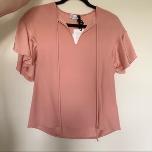 🆕 RED Valentino | Salmon Pink Blouse Top NWT
